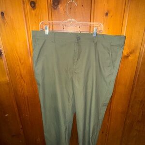 Classic Olive Chinos for Men
